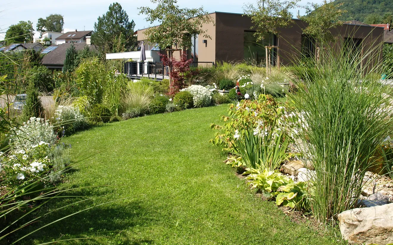 Realisierter naturnaher Garten