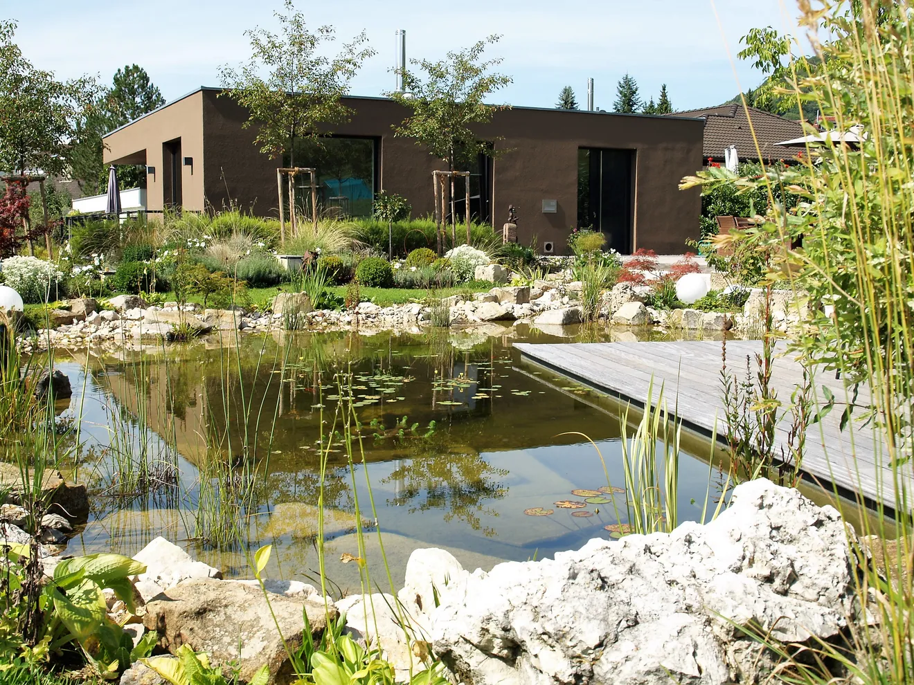 Gartengestaltung mit Naturteich